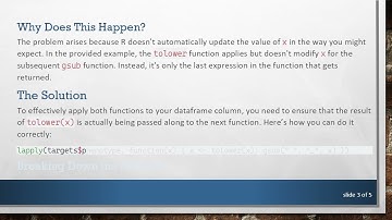 Applying Multiple Functions to a Dataframe in R