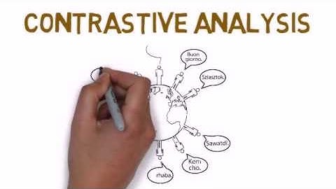 Contrastive Analysis