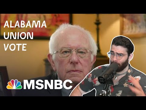 Thumbnail for HasanAbi reacts to Bernie Sanders On Historic Alabama Unionizing Vote
