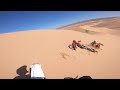 Glamis Dunes Dirtbike - Jumps Riding Crashes