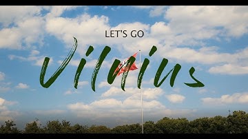 One day in Vilnius Lithuania