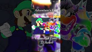 Adventures End | Timelapse | Mario & Luigi: Dream Team #vgm #mariodreamteam #timelapseart