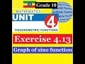 Mathematics Grade 10 Unit 4 Exercise 4 13 Graph Of Sine Function MathT 21 Mathematics Grade 10 Unit 4 Exercise 4 13 Graph Of Sine Function MathT 21