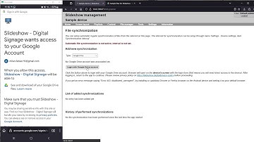 Slideshow - Tutorial 22: File synchronization from Google Drive