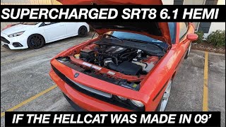Building a Cheap Hellcat  Supercharged 6.1 Hemi Challenger SRT8