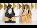 DIY Reversible Purse Bag Using Old Jeans | Jeans Purse Bag