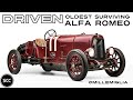 ALFA ROMEO G1 RACER 1921 - Unique & Oldest surviving Alfa | Mille Miglia drive in top gear | SCC TV