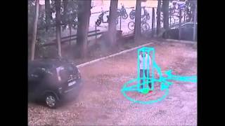 Tracking multiple people with a PTZ camera