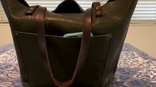 3 years later- Portland Leather Goods tote