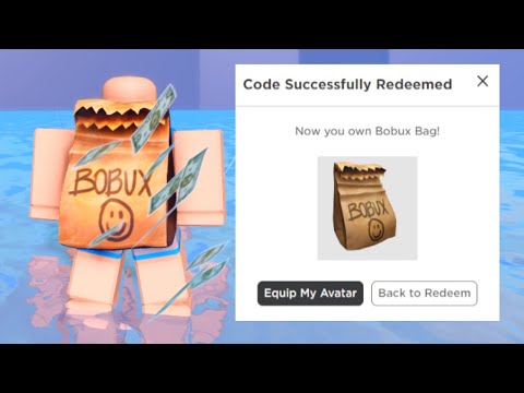 HOW TO GET BOBUX BAG IN ROBLOX 