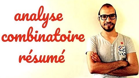 Probabilité 7 : analyse combinatoire (résume ) #s2lafac #adnantaalim