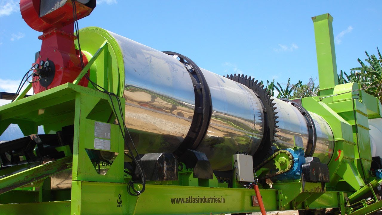 Mobile Asphalt Drum Mix Plant in Philippines - Atlas Industries