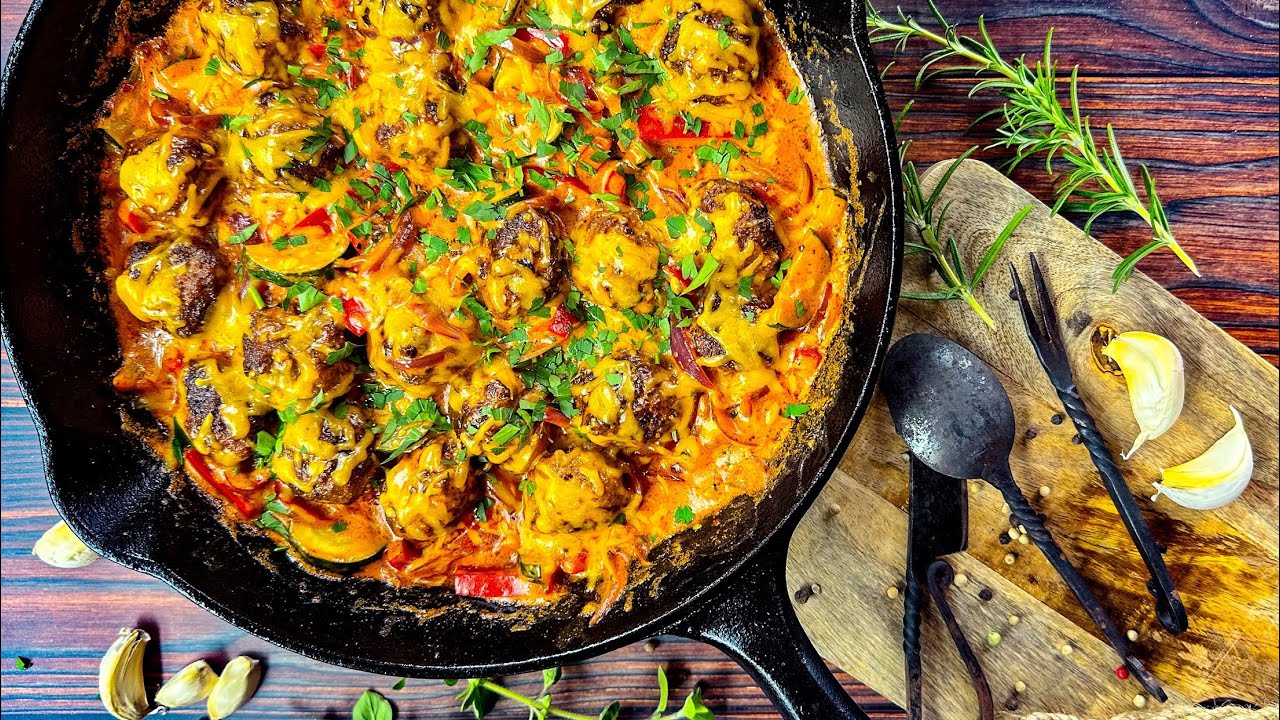 Hackbällchen Toskana - Westmünsterland BBQ