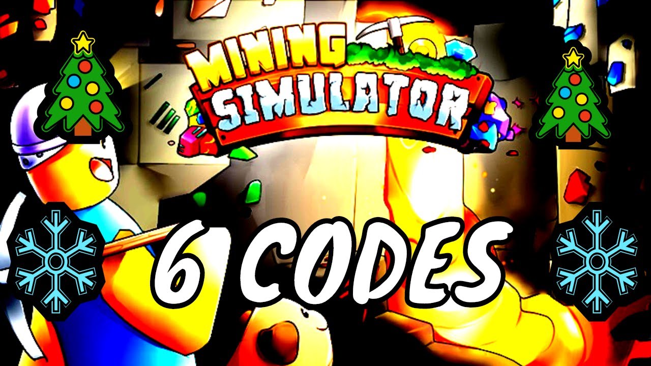 Christmas Mining Simulator All New 6 Codes Youtube - gaming pinwire christmas update codes in mining simulator roblox