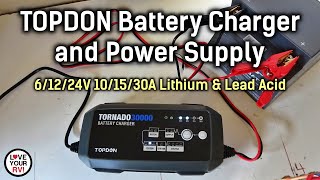 TOPDON Battery Charger Review Part 1 - Features & Initial Testing screenshot 5