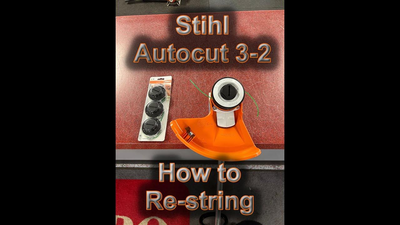 How To Restring a Stihl FSA 57 Autocut 32C YouTube