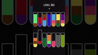 Water sort puzzle game Level 383
