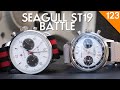 Mechanical Chronographs under $250?! - Merkur Pierre Paulin VS RedStar "Seagull 1963 Panda"