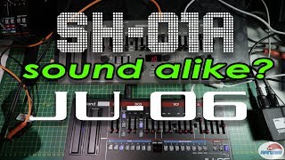 Can the SH-01A sound like a Juno