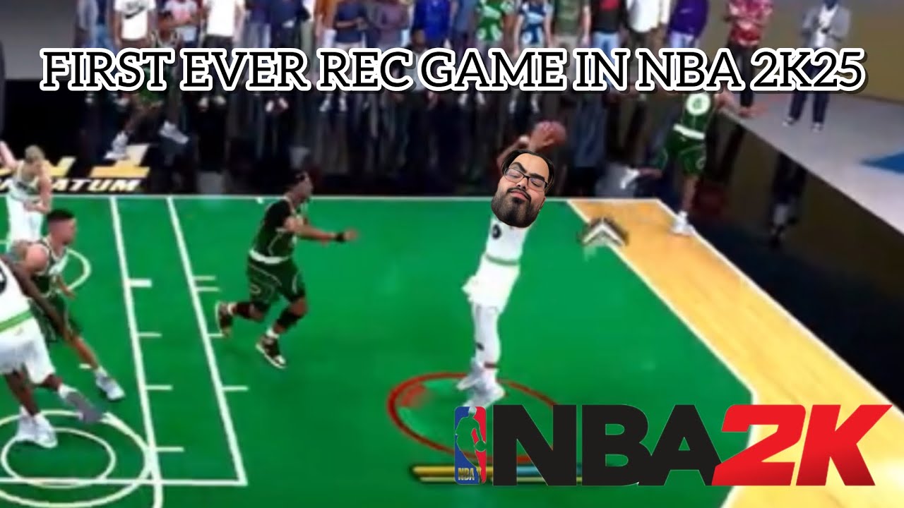 I played my first ever rec game in NBA 2K25! - YouTube