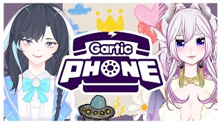 【Gartic Phone】Alien? Bunny? Soccer Player? First Gartic Stream w/ Moya Chiesa【Vtuber Indonesia】