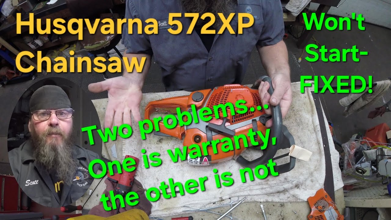 Husqvarna 572XP Won't Start-FIXED!
