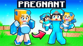 Crystal is PREGNANT with TWINS In Minecraft! screenshot 4