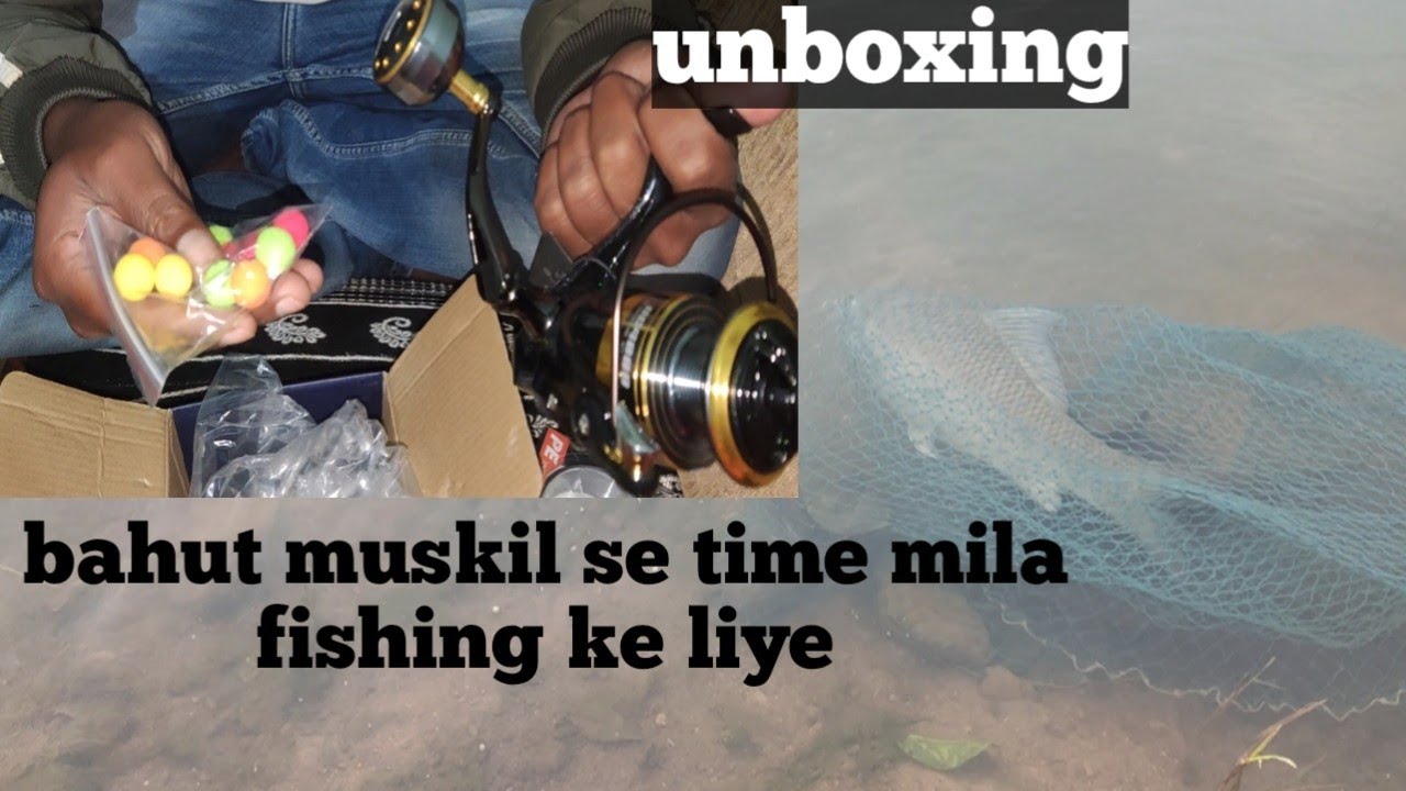 unboxing fishing ka saman or black Rohu ka sikar YouTube