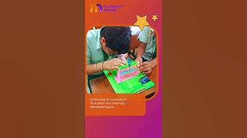 Student creativity in action! 🚀✨| Makers Muse, #innovation  #studentprojects  #shorts