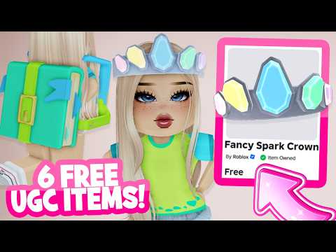 How to Get 6 FREE Roblox UGC Items! 🎁 (Easy & Fast)