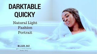 Darktable Tutorial :: Quicky Edit of the week :: Natural Light Portrait