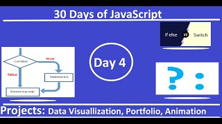 Day 04 | JS Conditional | JS Switch | JS Ternary Operator | 30 Days of JavaScript |Muhammad Abubakar