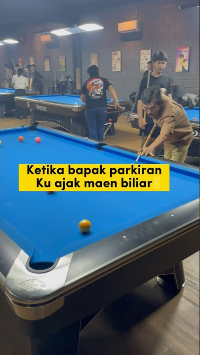 Begini rasanya cuma nonton tukang parkir🫠 #billiardindonesia #pool #billiards #8ballpool