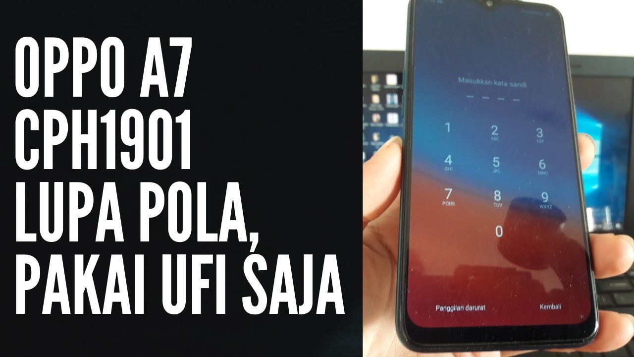 Dokumentasi Direct EMMC Oppo A7 CPH1901