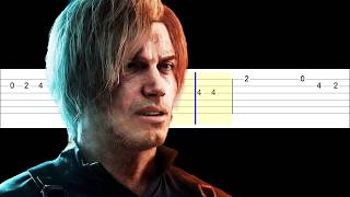 Resident Evil 9 Requiem - Through the Darkness (Easy Guitar Tabs Tutorial)