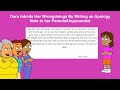 Dora Admits Her Wrongdoings By Writing An Apology Note To Her Parents Ungrounded