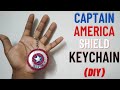 Captain America Shield keychain DIY