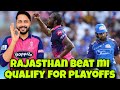 Rajasthan Royals Beats Mumbai Indians &amp; Qualify for the IPL 2026 playoffs  