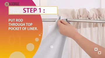 Can you hang rod pocket curtains with hooks?