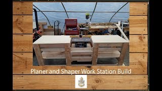 Planer / Shaper Work Station - Easy Build - Less than a day - Under $100. by The Woodworking Hack 4,605 views 6 years ago 15 minutes