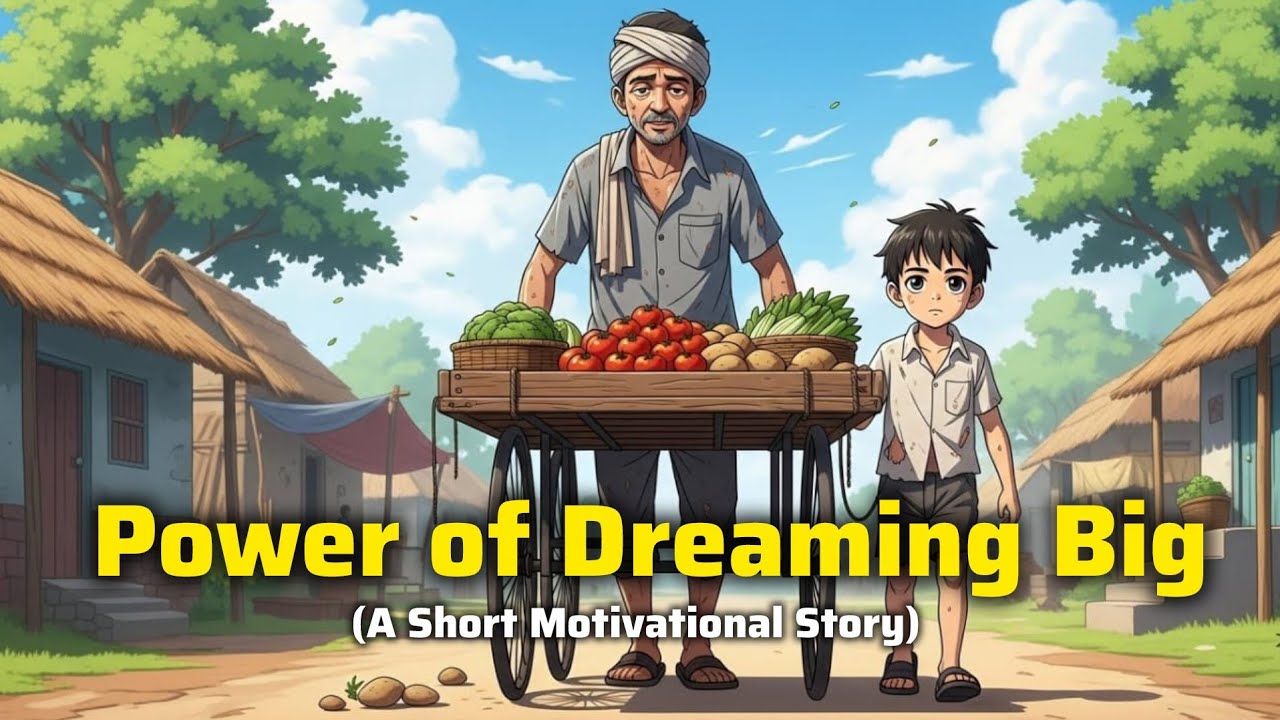 Power of Dreaming Big - Story of A Poor Vegetable Seller's Son | A Motivational Story