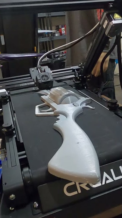 Timelapse Final Fantasy Gunblade Printed on a CR-30