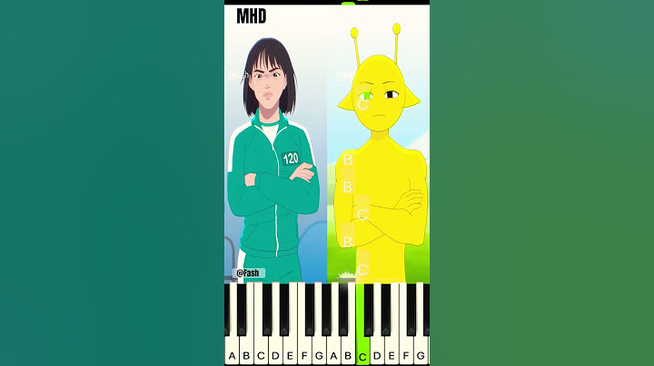 Power of makeup Sprunki and Squid Game @fash - Piano Tutorial