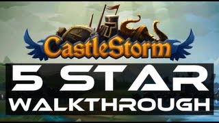 → CastleStorm - 5 Star Walkthrough - Laser Show! PC Steam