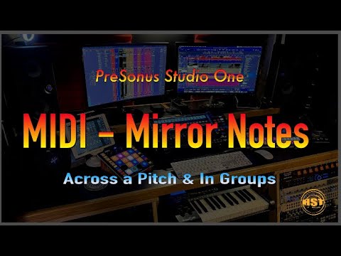 MIDI - Mirror Midi Notes - Home Studio Trainer Show - YouTube