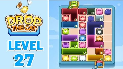 Drop The Cat Level 27 Walkthrough Solution