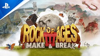 Rock of Ages 3: Make & Break - Launch Trailer | PS4