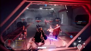 5-Man MultiKill Followed By A 9-Man Force Choke - Anakin SWBF2