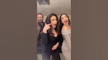 ابطال مسلسل بالدم في فيديو عفوي خلال كواليس التصوير 