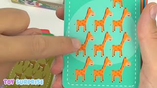 aprende los números con los animales del zoo